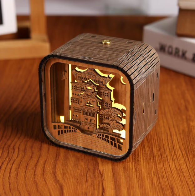 Handmade Pagoda Music Light