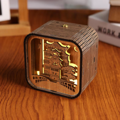 Handmade Pagoda Music Light