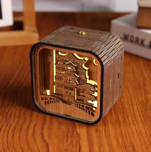 Handmade Pagoda Music Light