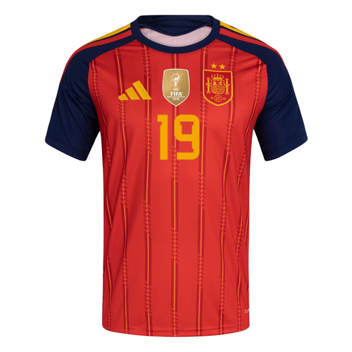 Spain World Cup Champions 2026 Jersey 2 Stars - Lamin Yamal #19