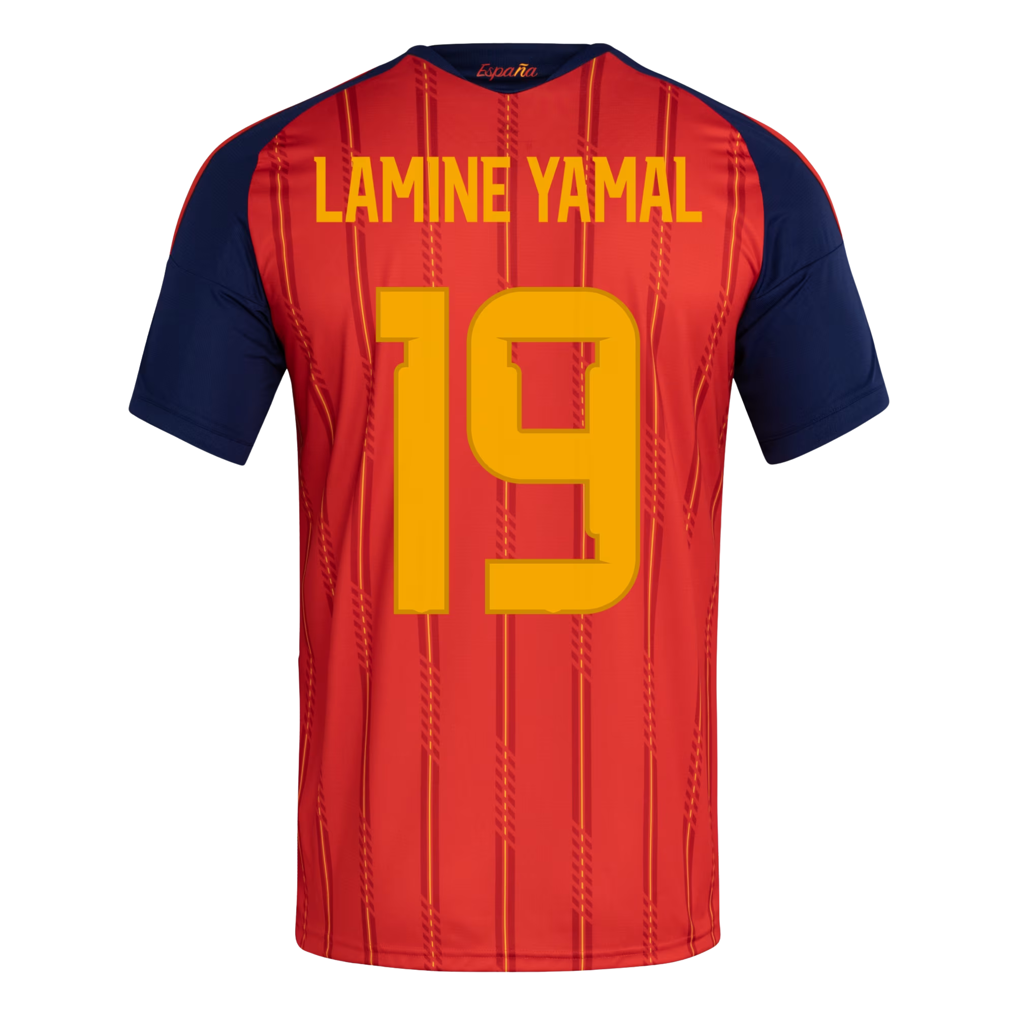 Spain World Cup Champions 2026 Jersey 2 Stars - Lamin Yamal #19