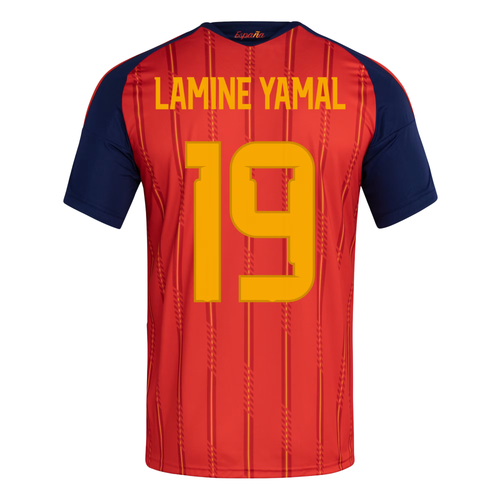 Spain World Cup Champions 2026 Jersey 2 Stars - Lamin Yamal #19