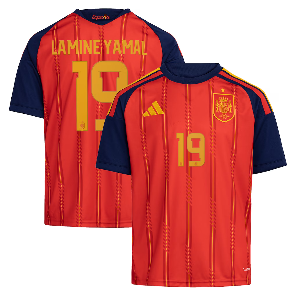 Spain Jersey World Cup 2026 - Lamin Yamal #19