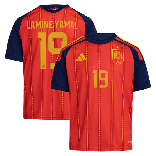 España Camiseta Mundial 2026 - Lamine Yamal #19