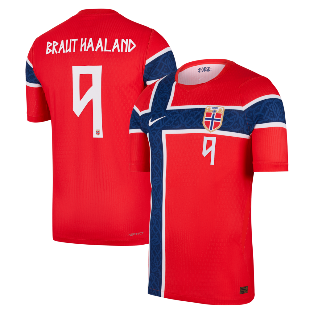 Camiseta de Noruega 2026 Local – Haaland #9